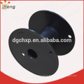 snap design plastic drum spool for wire shipping